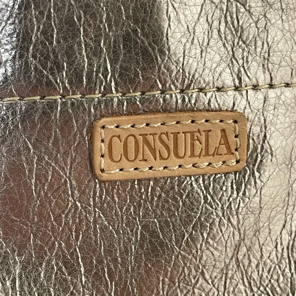 Consuela Silver Tote Bag NWT - Picture 3 of 7